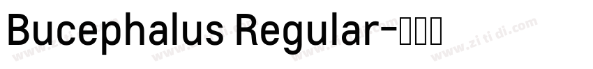 Bucephalus Regular字体转换